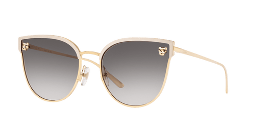 Cartier Sunglasses Gold Shiny-Grey Grad | CARTIER CT0198S Gold Shiny-Grey Grad