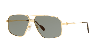 Cartier Sunglasses Gold-Green | CARTIER CT0270S Gold-Green