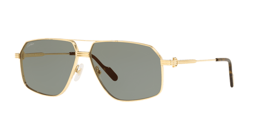 Cartier Sunglasses Gold-Green | CARTIER CT0270S Gold-Green