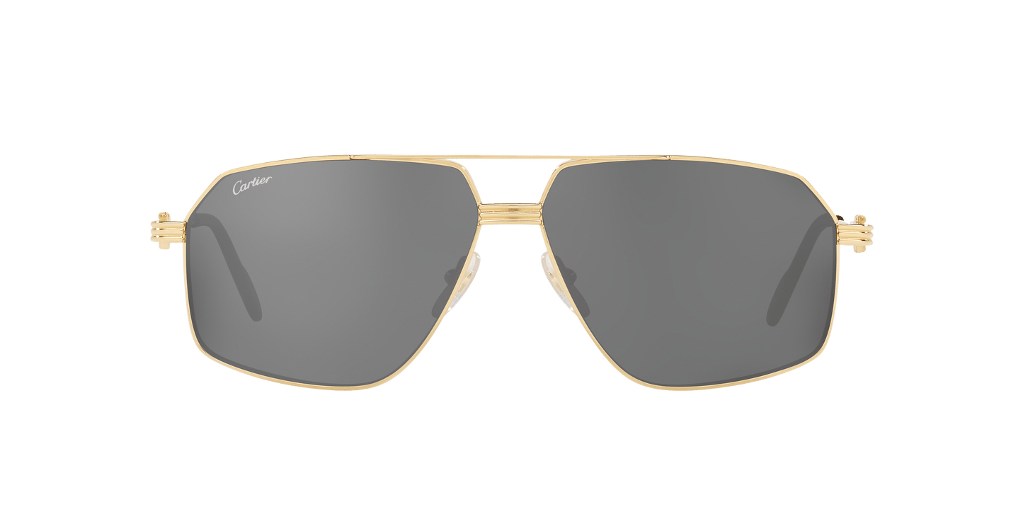 Cartier Sunglasses Gold-Grey | CARTIER CT0270S Gold-Grey