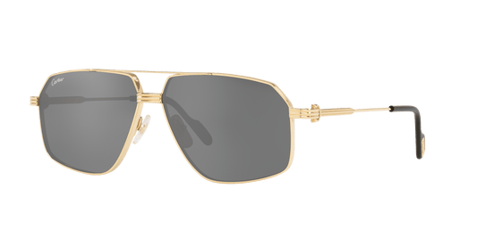 משקפי שמש קרטייה זהב-אפור | CARTIER CT0270S Gold-Grey