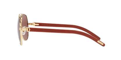 משקפי שמש קרטייה בצבע זהב-חום | CARTIER CT0272S Gold-Brown