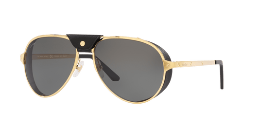 משקפי שמש קרטייה זהב-אפור | CARTIER CT0296S Gold-Grey