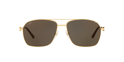 משקפי שמש קרטייה זהב-אפור | CARTIER CT0306S Gold-Grey