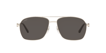 משקפי שמש קרטייה כסף-אפור | CARTIER CT0306S Silver-Grey