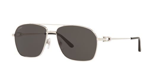 Cartier Sunglasses Silver-Grey | CARTIER CT0306S Silver-Grey