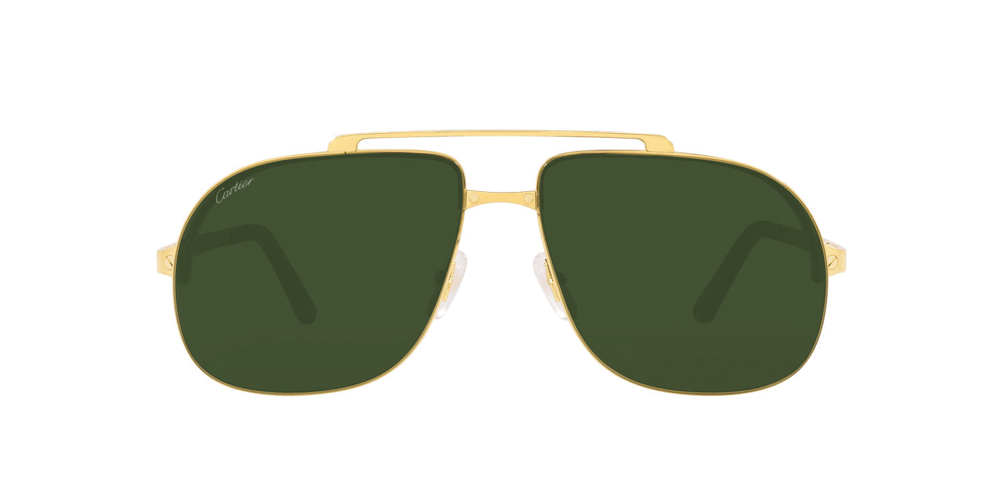Cartier Sunglasses Gold-Green | CARTIER CT0353S Gold-Green