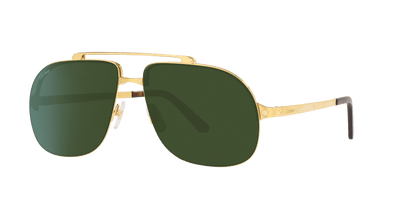 Cartier Sunglasses Gold-Green | CARTIER CT0353S Gold-Green