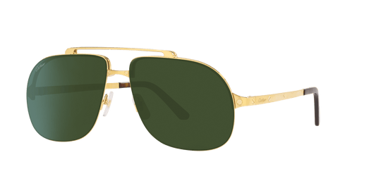 משקפי שמש קרטייה זהב-ירוק | CARTIER CT0353S Gold-Green