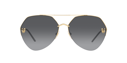 Cartier Sunglasses Gold-Grey | CARTIER CT0355S Gold-Grey