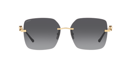 Cartier Gold-Grey Sunglasses | CARTIER CT0359S Gold-Grey