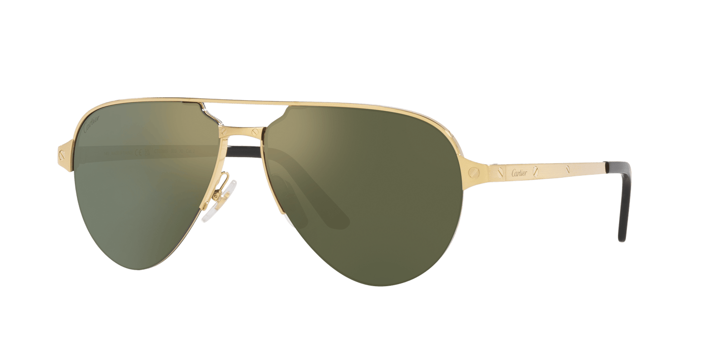 Cartier Sunglasses Gold-Bronze | CARTIER CT0386S Gold-Bronze