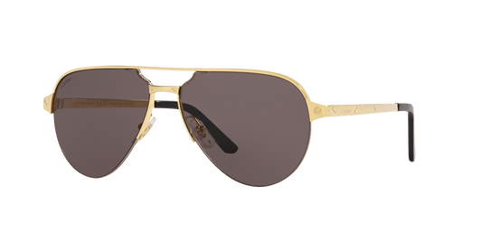 משקפי שמש קרטייה זהב-אפור | CARTIER CT0386S Gold-Grey