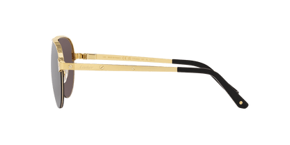 Cartier Sunglasses Gold-Grey | CARTIER CT0386S Gold-Grey
