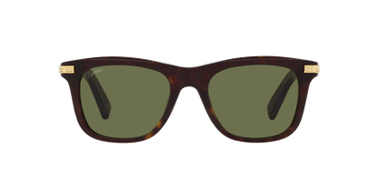 משקפי שמש קרטייה צב-ירוק | CARTIER CT0396S Tortoise-Green