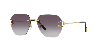 Cartier Sunglasses Gold-Grey | CARTIER CT0394S Gold-Grey