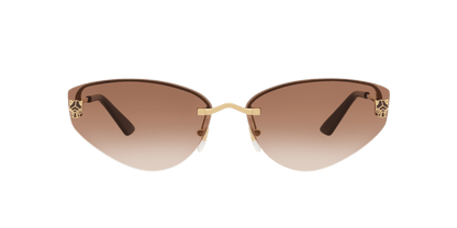 Cartier sunglasses in gold-brown color | CARTIER CT0431S Gold-Brown