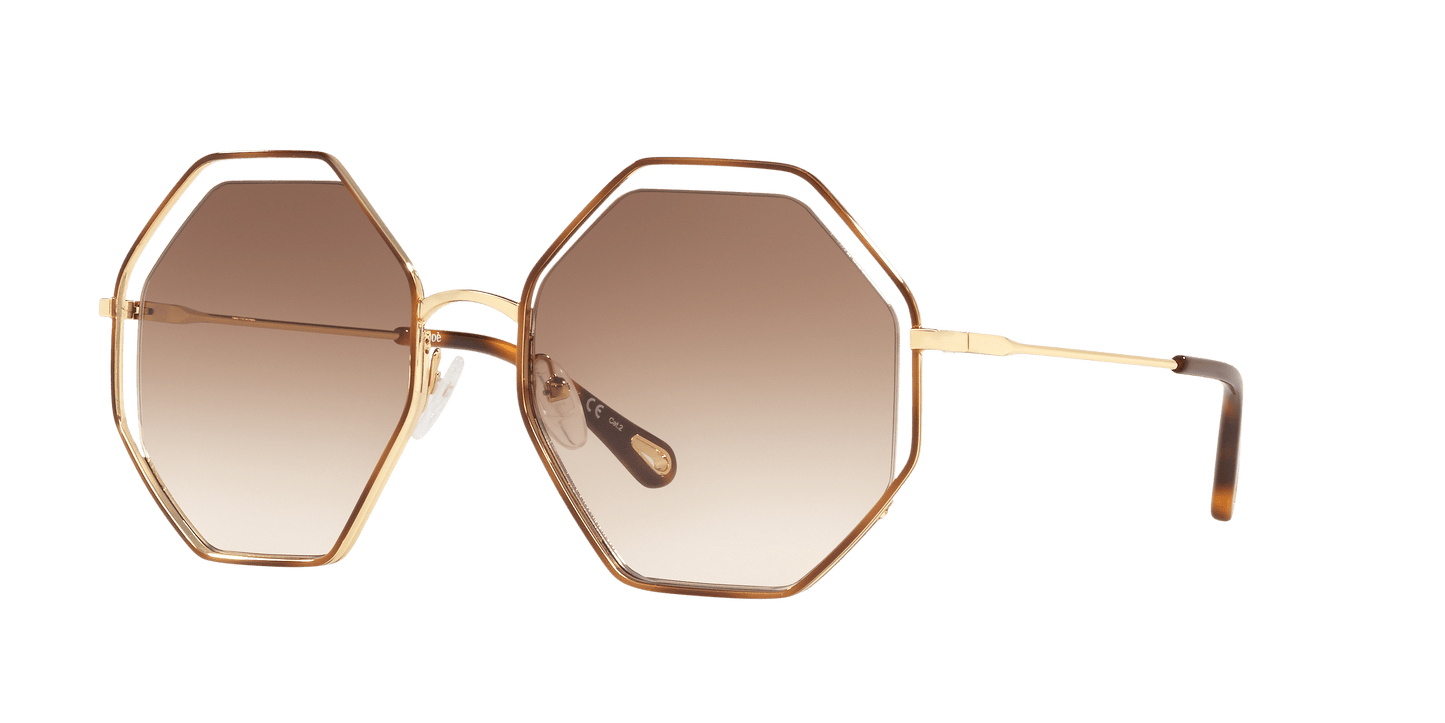Chloé Sunglasses Tortoise-Brown Gradient | Chloé CH0046S Tortoise-Brown Gradient