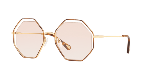 משקפי שמש קלואי מט פחמן-ורוד גראד | Chloé CH0046S Matte Carbon-Pink Grad