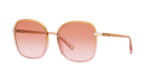 משקפי שמש קלואי ורוד שיפוע-כתום | Chloé CH0031S Pink Gradient-Orange