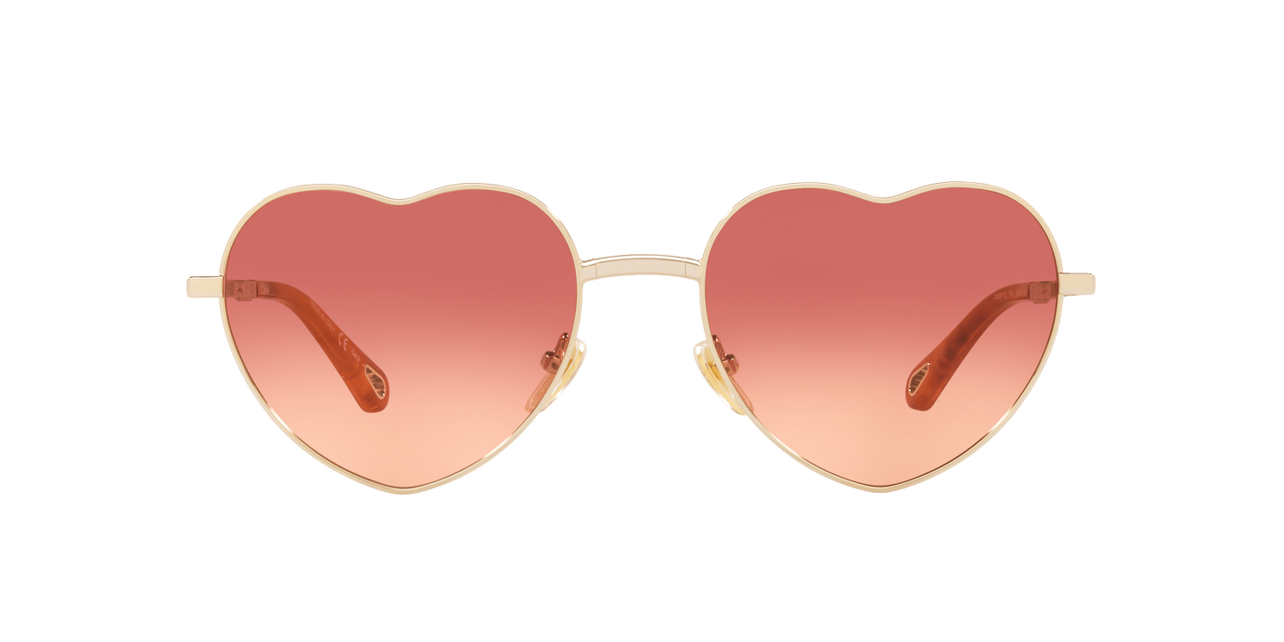 משקפי שמש של קלואי זהב-ורוד | Chloé CH0071S Gold-Pink