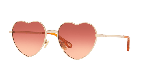 משקפי שמש של קלואי זהב-ורוד | Chloé CH0071S Gold-Pink