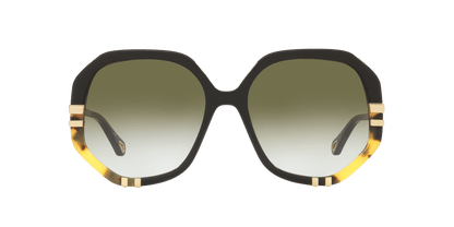 משקפי שמש של קלואי שחור-אפור | Chloé CH0105S Black-Grey
