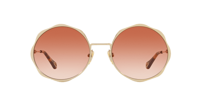 משקפי שמש קלואי זהב-כתום | Chloé CH0184S Gold-Orange