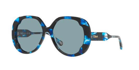 משקפי שמש קלואי צב-כחול | Chloé CH0195S Tortoise-Blue