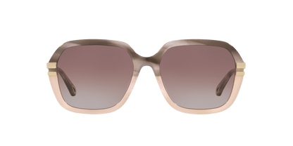 משקפי שמש של קלואי אפור-חום | Chloé CH0204S Grey-Brown