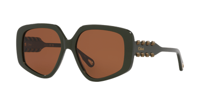 משקפי שמש קלואי ירוק-חום | Chloé CH0210S Green-Brown