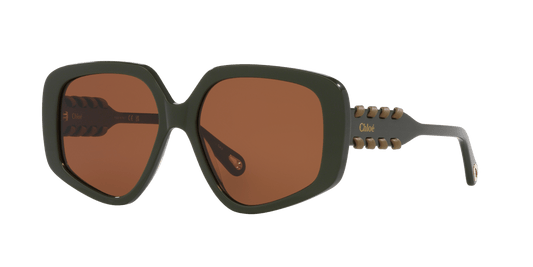 משקפי שמש קלואי ירוק-חום | Chloé CH0210S Green-Brown