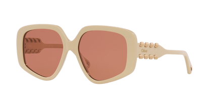 משקפי שמש קלואי שנהב-אדום | Chloé CH0210S Ivory-Red
