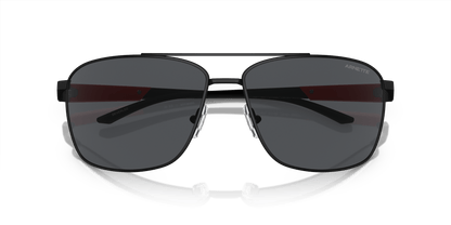 משקפי שמש של ארנט מט שחור-אפור כהה | Arnette AN3089 Beverlee Matte Black-Dark Grey