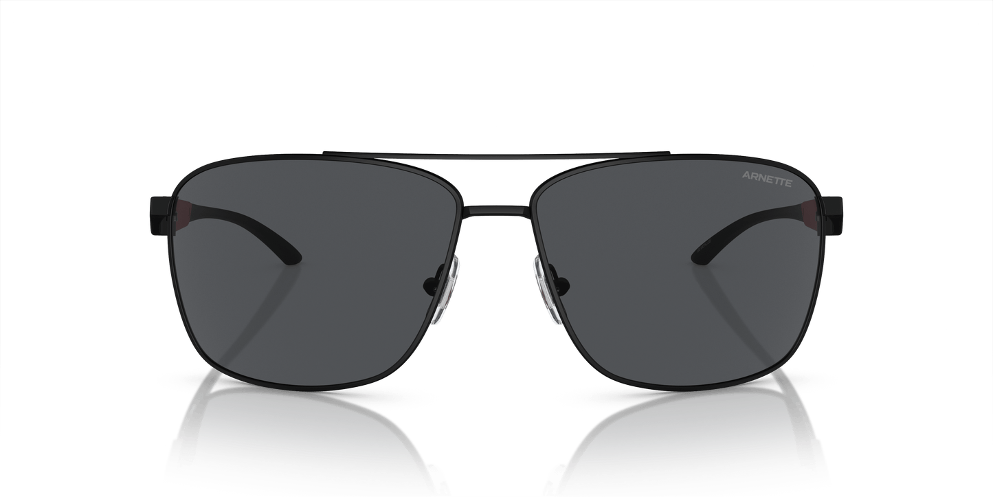 משקפי שמש של ארנט מט שחור-אפור כהה | Arnette AN3089 Beverlee Matte Black-Dark Grey