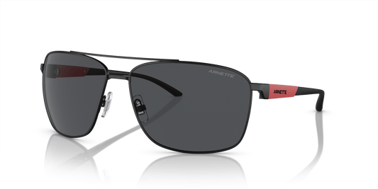 משקפי שמש של ארנט מט שחור-אפור כהה | Arnette AN3089 Beverlee Matte Black-Dark Grey