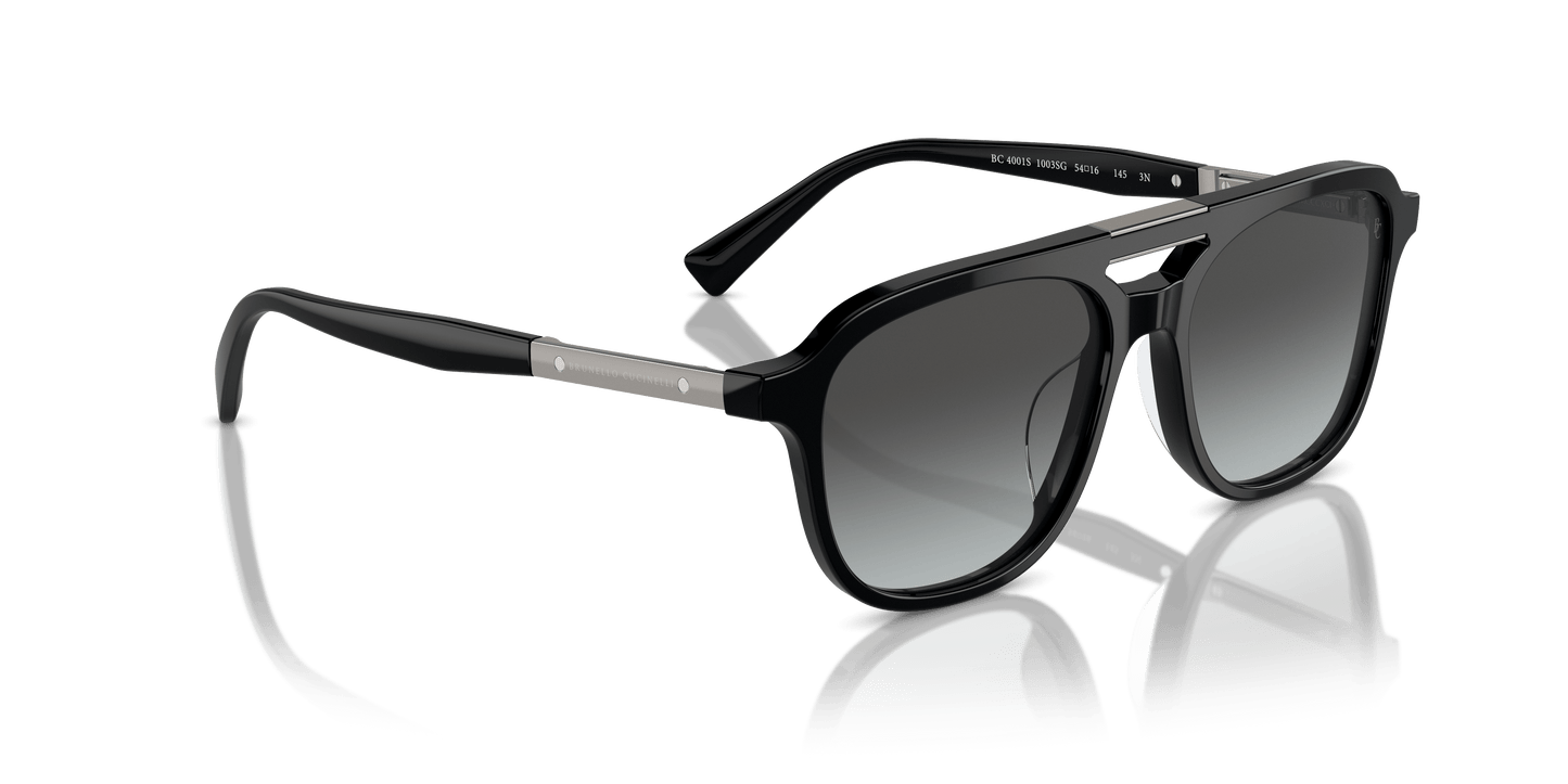 ברונלו קוצ'ינלי משקפי שמש שחור-לילה | BRUNELLO CUCINELLI BC4001S Black-Night