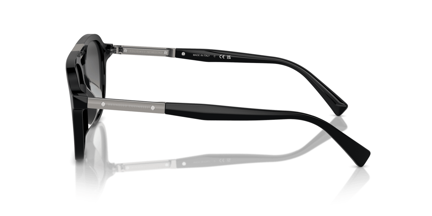 ברונלו קוצ'ינלי משקפי שמש שחור-לילה | BRUNELLO CUCINELLI BC4001S Black-Night