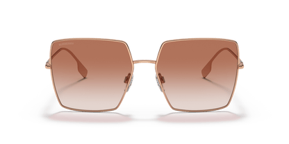 משקפי שמש של ברברי ורוד גולד-גולד | BURBERRY BE3133 Daphne Rose Gold-Gradient Pink