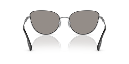 Burberry Sunglasses Silver-Photo Grey | BURBERRY BE3144 Harper Silver-Photo Grey