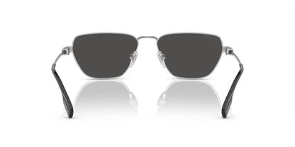 Burberry Sunglasses Silver-Dark Grey | BURBERRY BE3146 Silver-Dark Grey