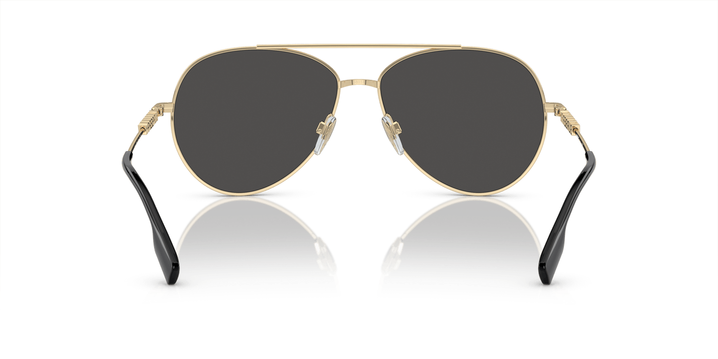 Burberry Sunglasses Light Gold-Dark Grey | BURBERRY BE3147 Light Gold-Dark Grey