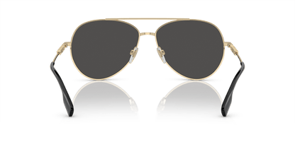 Burberry Sunglasses Light Gold-Dark Grey | BURBERRY BE3147 Light Gold-Dark Grey