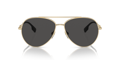 Burberry Sunglasses Light Gold-Dark Grey | BURBERRY BE3147 Light Gold-Dark Grey