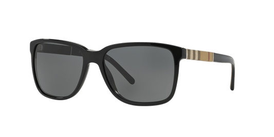 משקפי שמש בורברי שחור-אפור | BURBERRY BE4181 Black-Grey