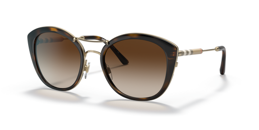 משקפי שמש בורברי בצבע חום כהה הוואנה | BURBERRY BE4251Q Dark Havana-Brown Gradient