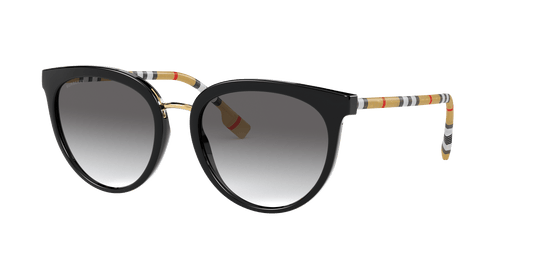 Burberry Sunglasses Black-Grey Gradient | BURBERRY BE4316 Sophia Black-Grey Gradient