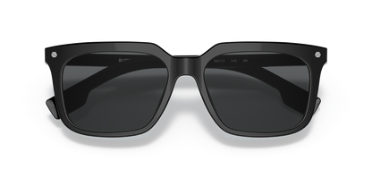 משקפי שמש בורברי שחור-אפור כהה | BURBERRY BE4337 Carnaby Black-Dark Grey