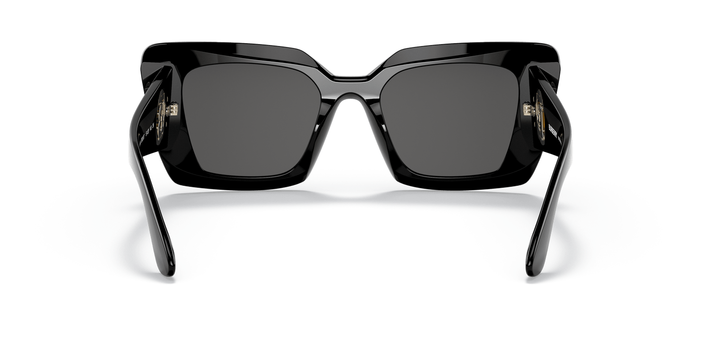 Burberry Sunglasses Black-Dark Grey | BURBERRY BE4344 Daisy Black-Dark Grey