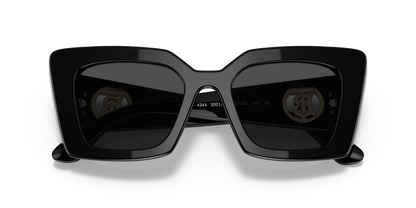 Burberry Sunglasses Black-Dark Grey | BURBERRY BE4344 Daisy Black-Dark Grey